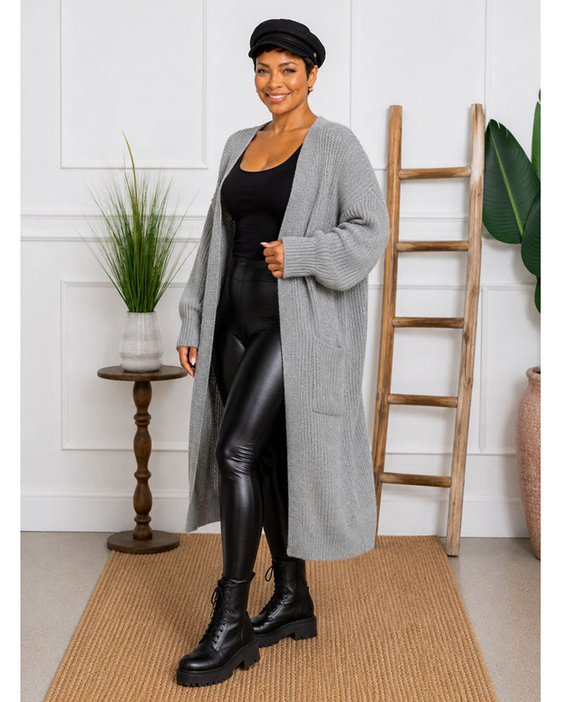 Miami Nights Pocket Sweater Cardigan