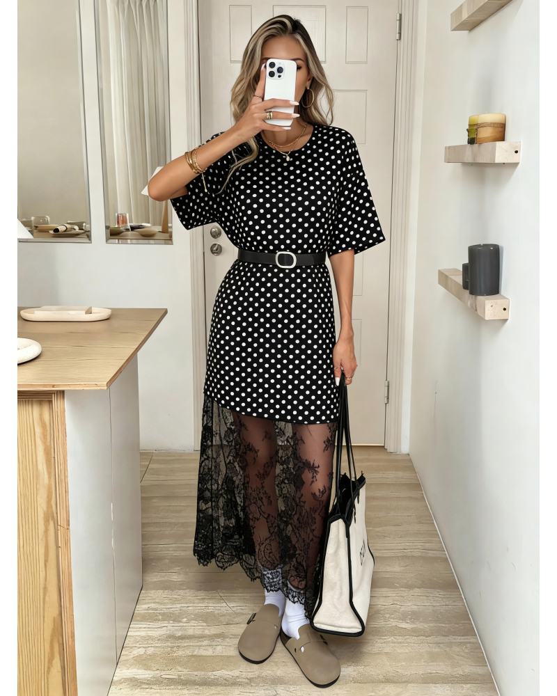Leah Lace Maxi Dress
