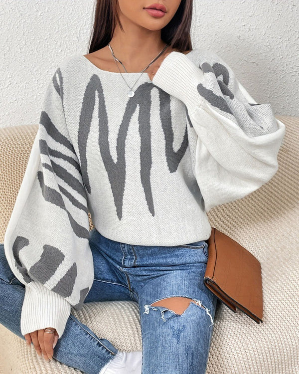 Monochrome Trend Sweater