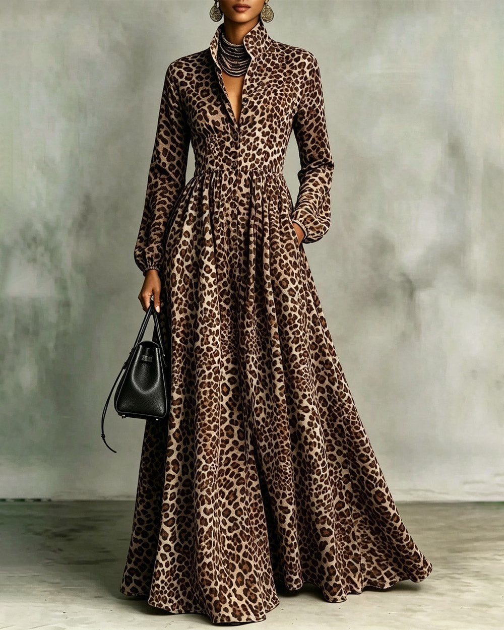Mosaic Hour Maxi Dress
