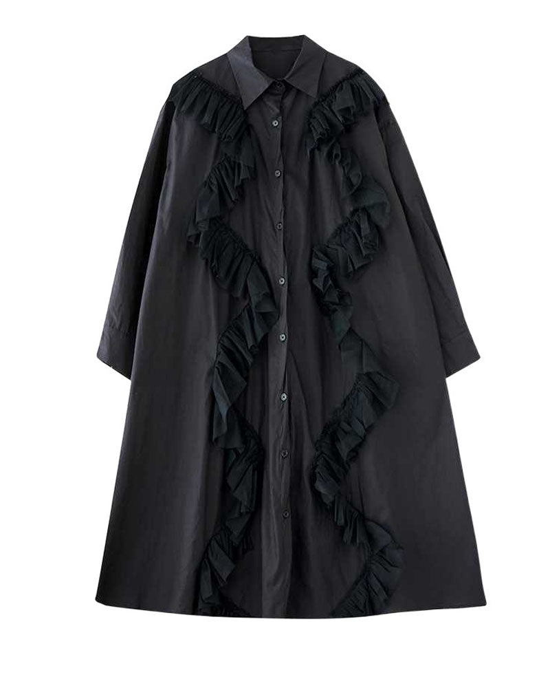 Muse Tulle Shirt Dress