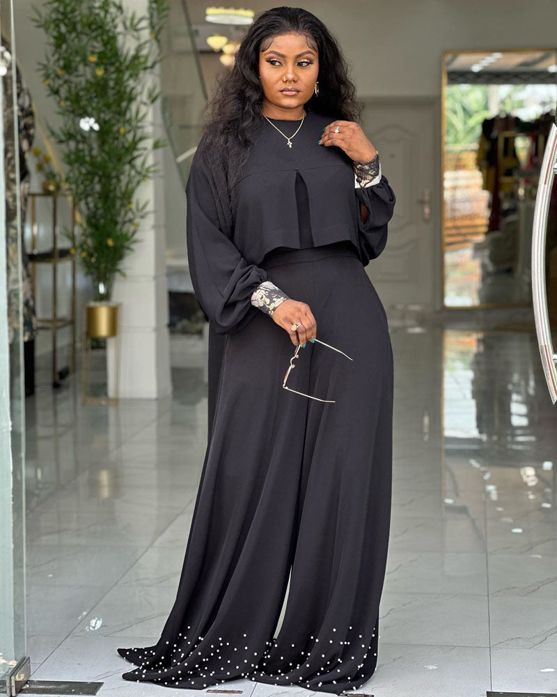 Naomi Wide Leg Pant Set