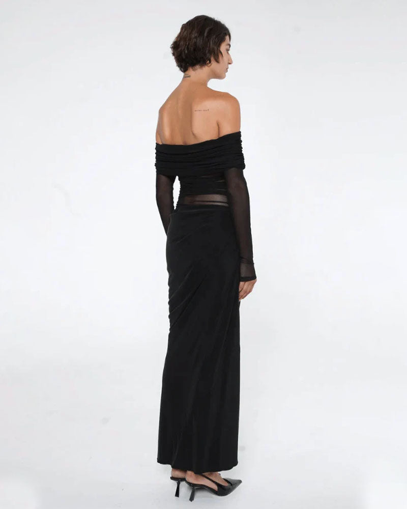 Nico Off Shoulder Maxi Dress