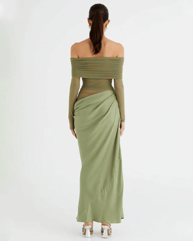 Nico Off Shoulder Maxi Dress