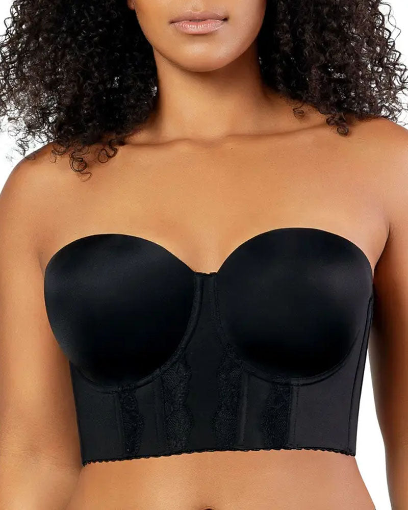 Stay-Put Longline Strapless Bra