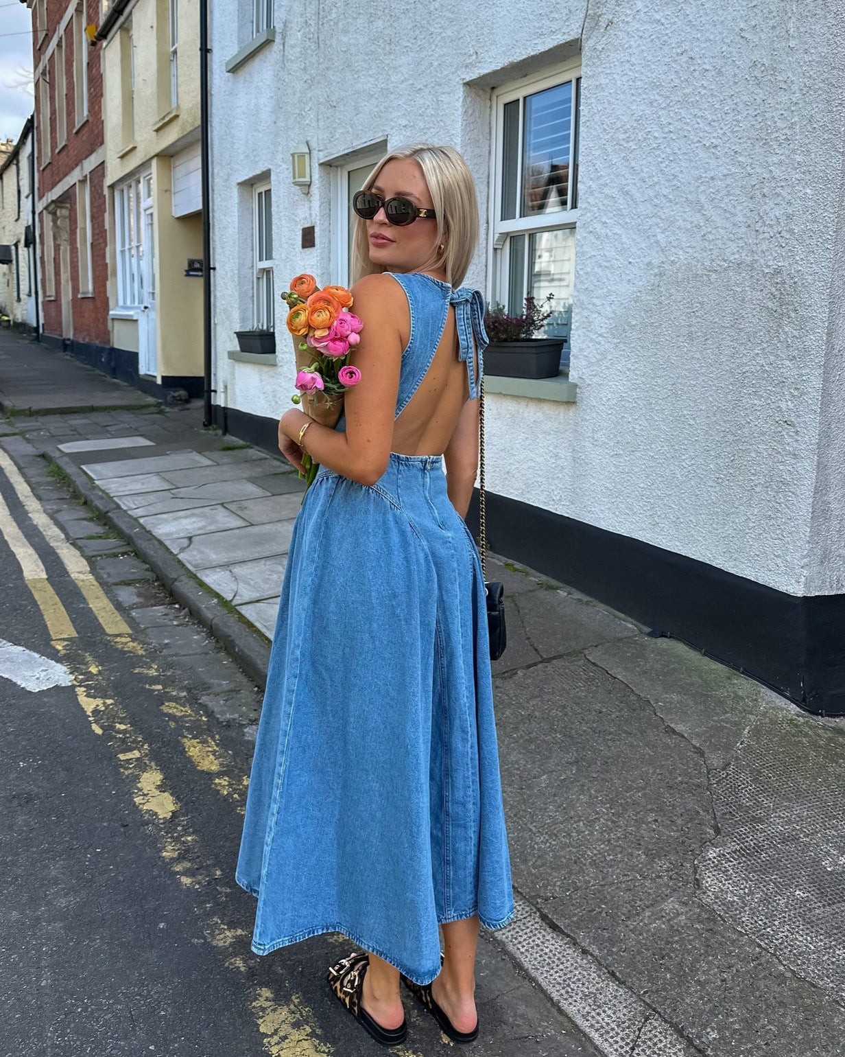 SO GOOD DENIM DRESS