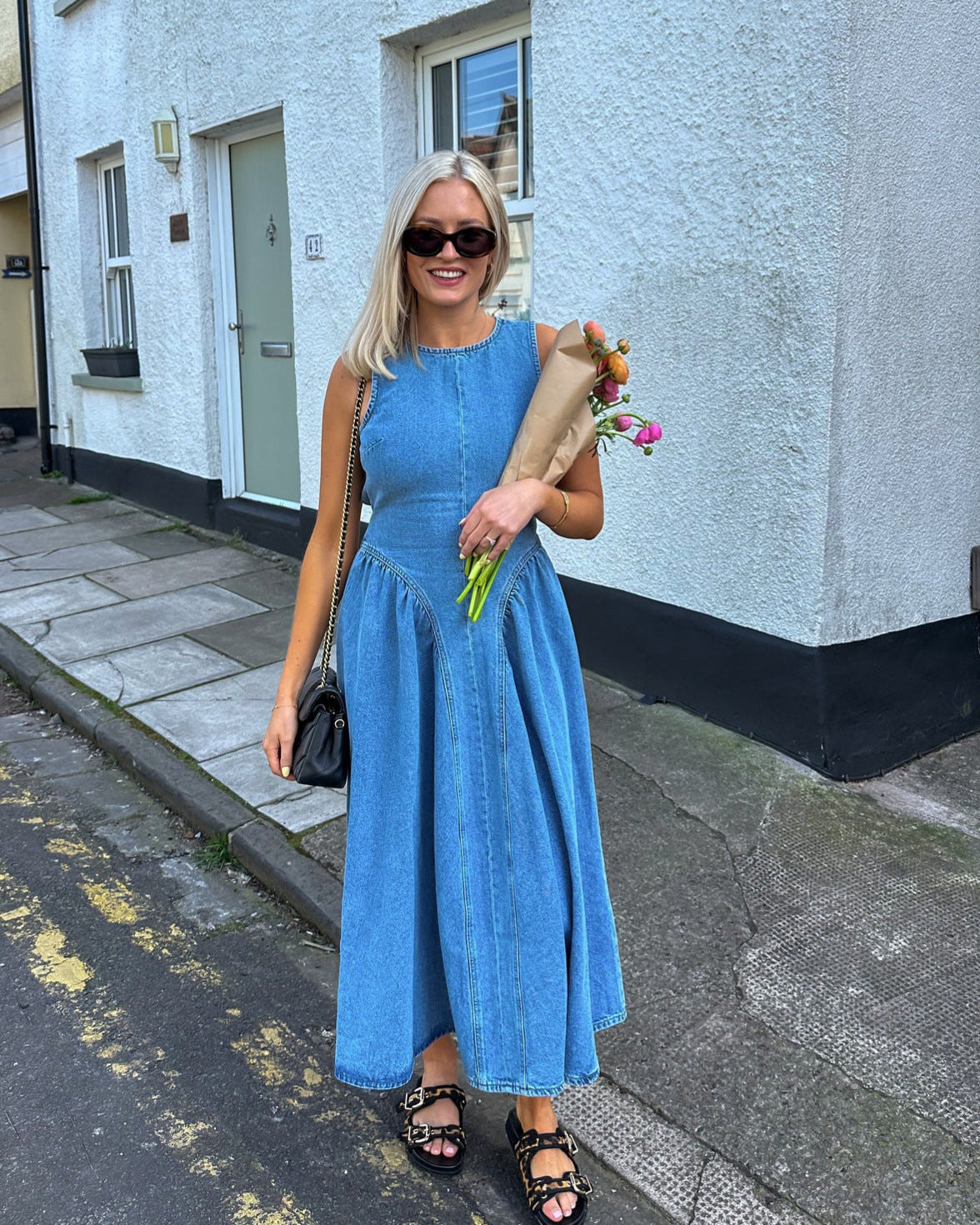 SO GOOD DENIM DRESS