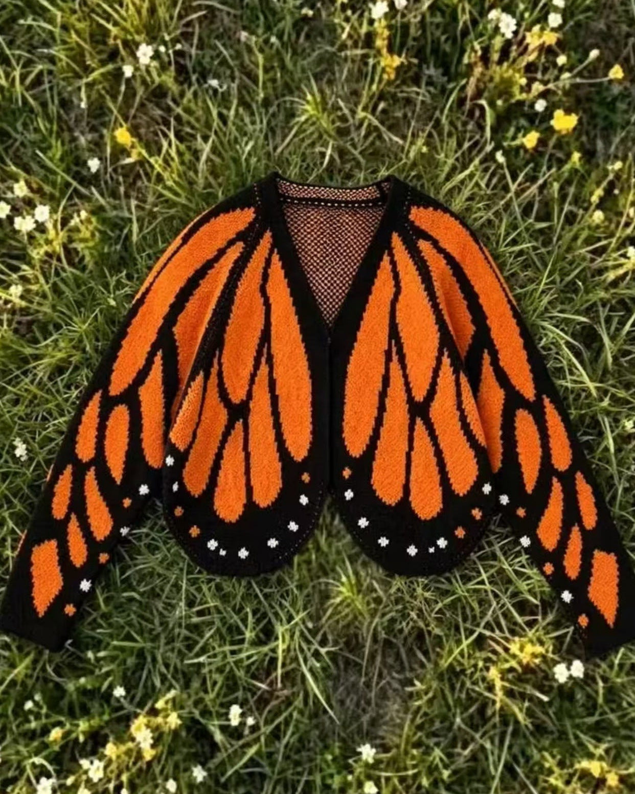 Butterfly Knit Cardigan