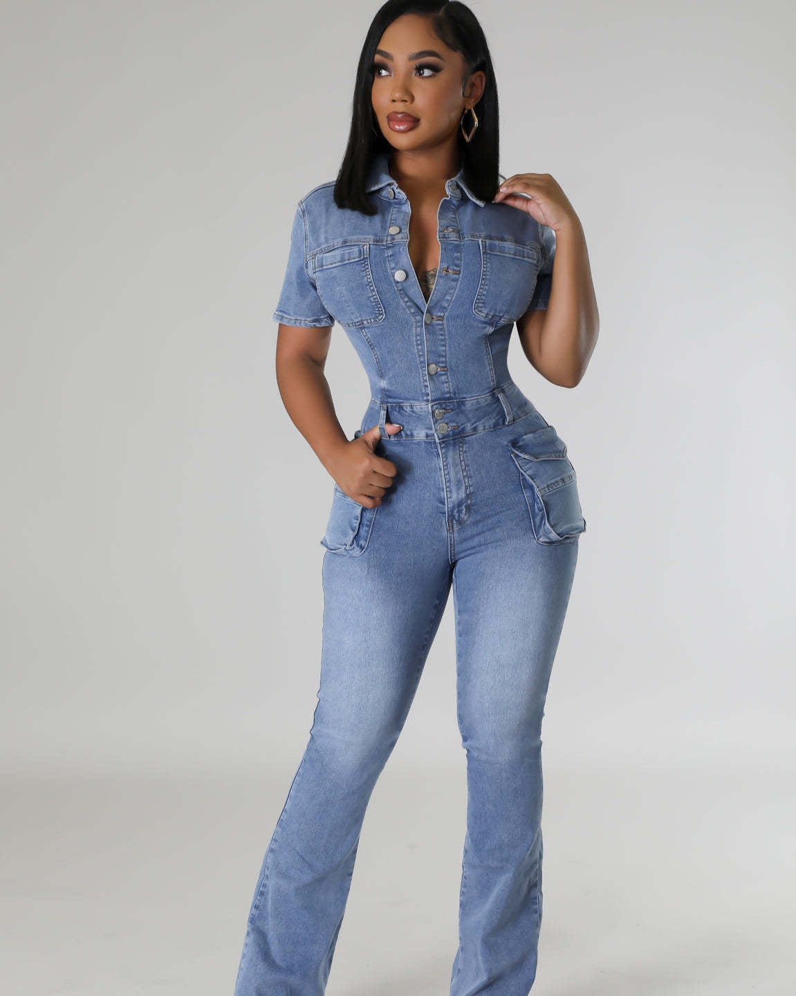 Daytona Denim Jumpsuit