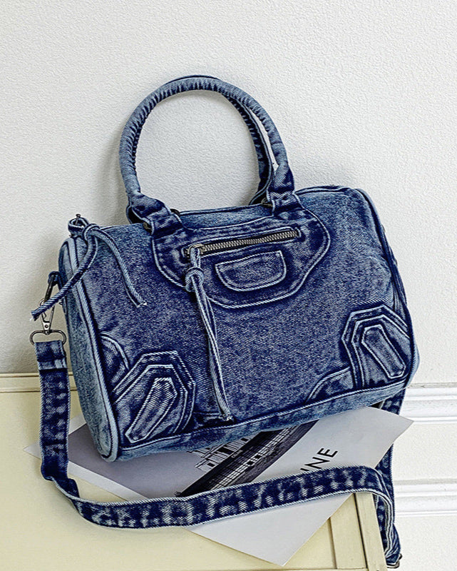 Vintage Denim Handbag
