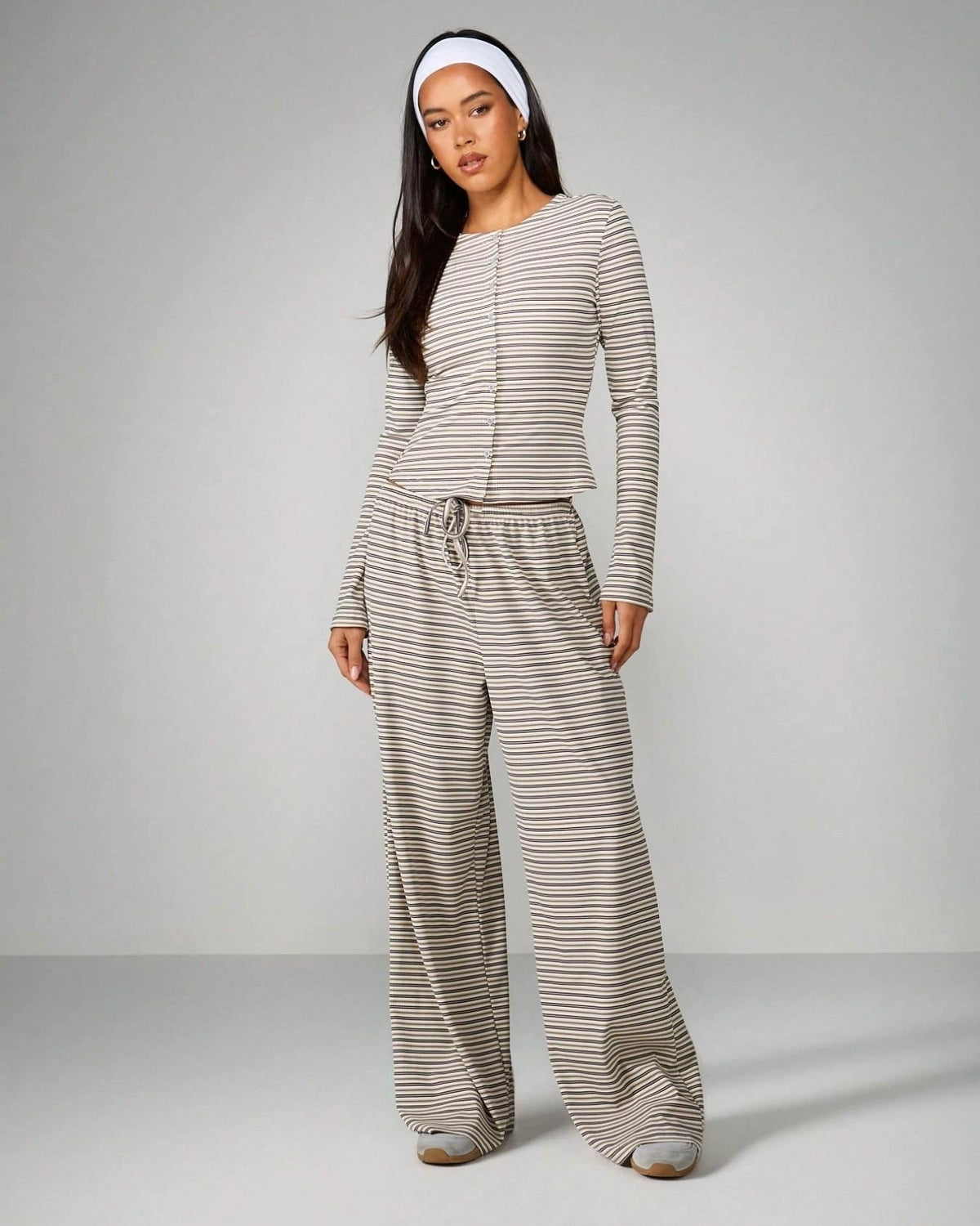 Classic Stripe Pant Set