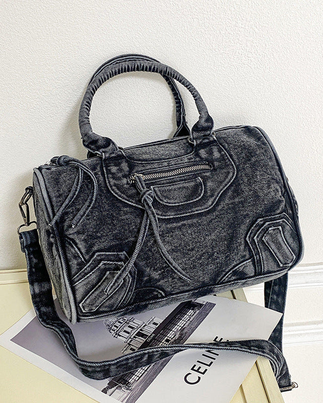 Vintage Denim Handbag