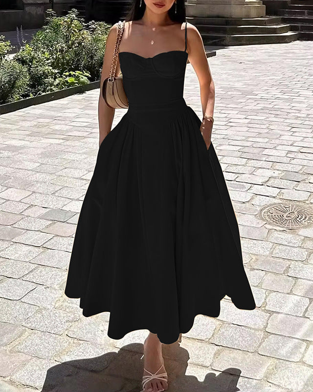 Daya Corset Midi Dress