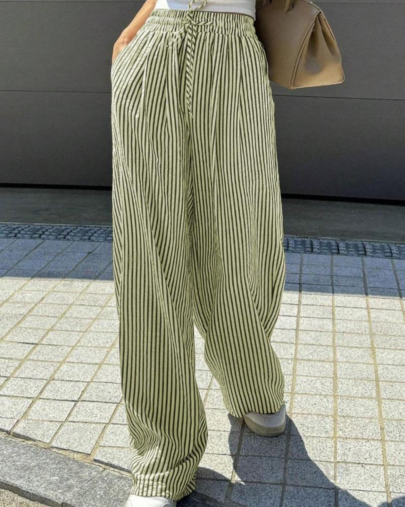 Everyday Comfort Striped Pants