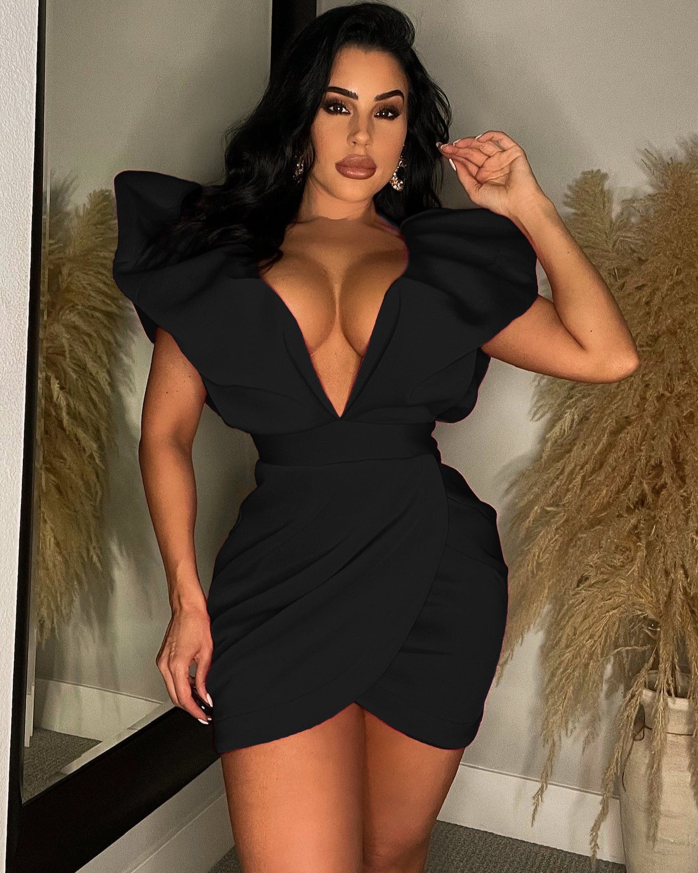 Rafalle Mini Ponti Dress