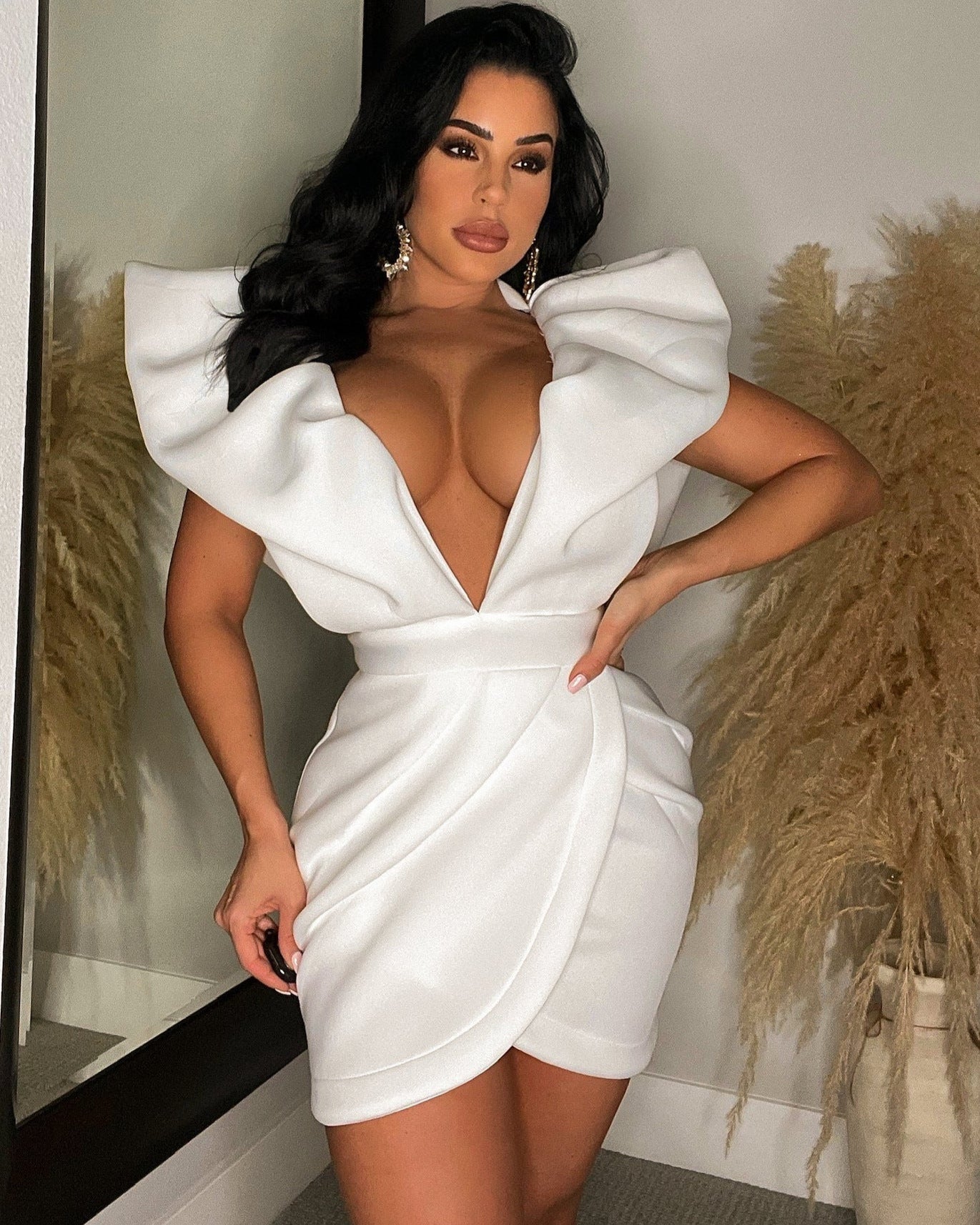 Rafalle Mini Ponti Dress