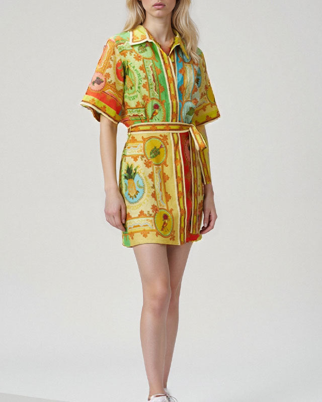 Rummy Mini Shirt Dress