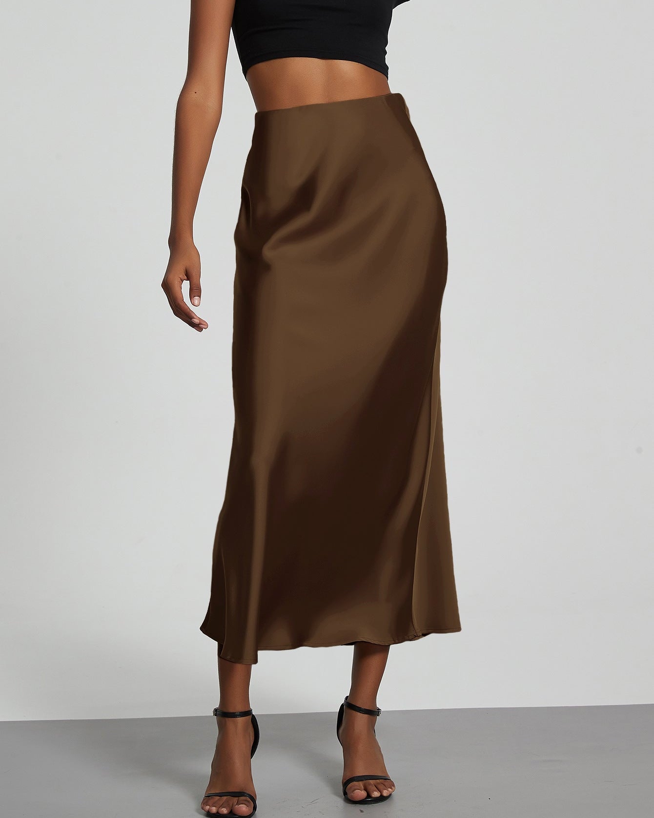 River Island satin skirt