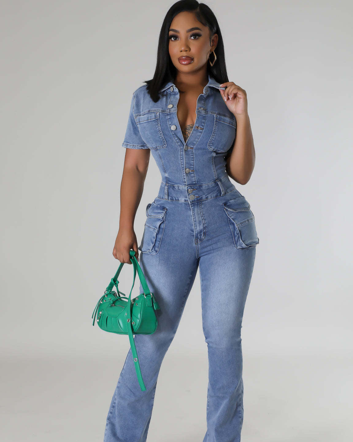 Daytona Denim Jumpsuit