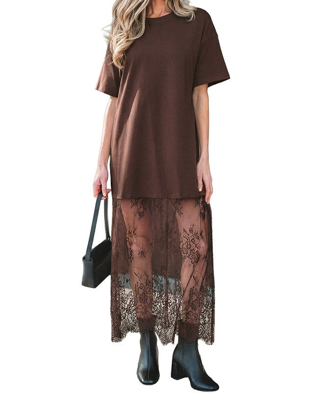 Leah Lace Maxi Dress