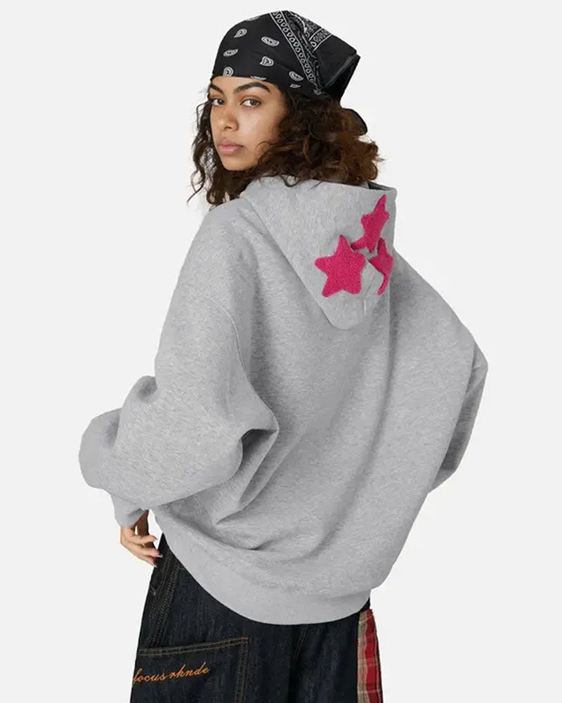 Oversized Star Dog Hoodie