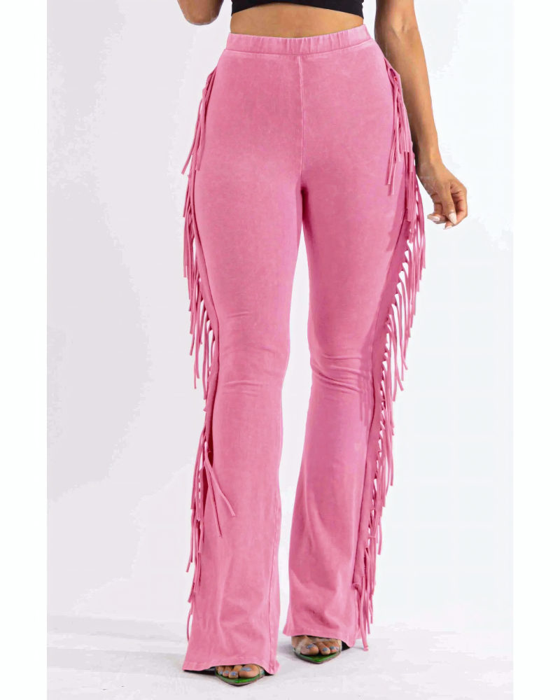 Good Times Fringed Flare Pant