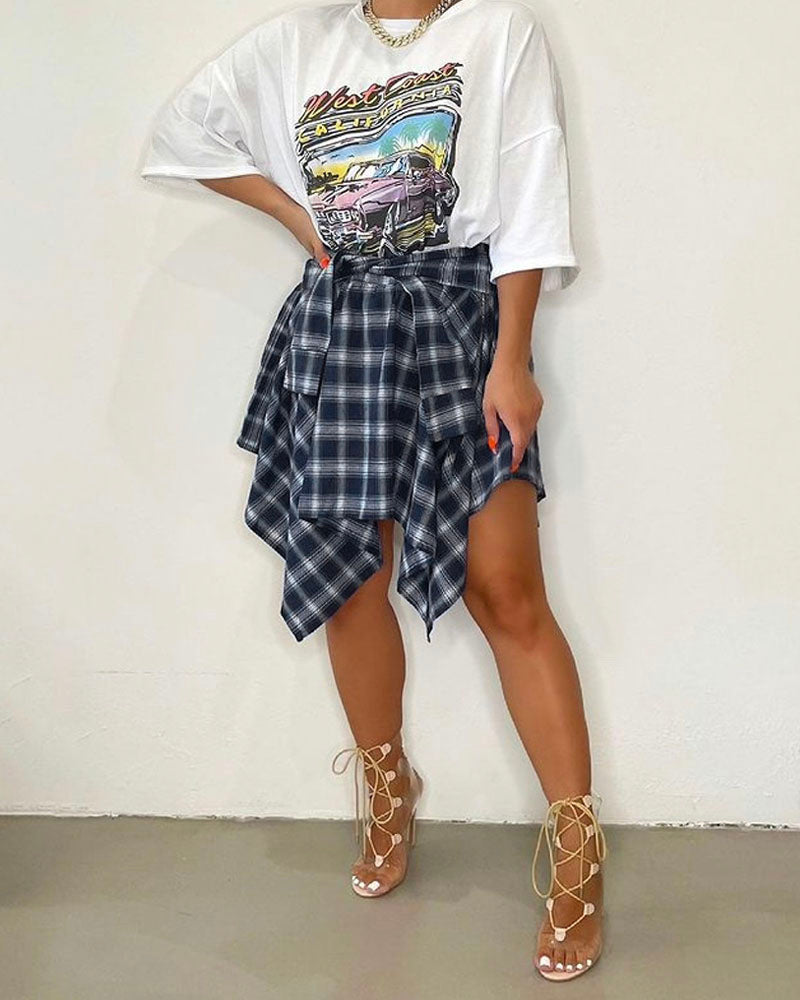 Tiffany Plaid Skirt