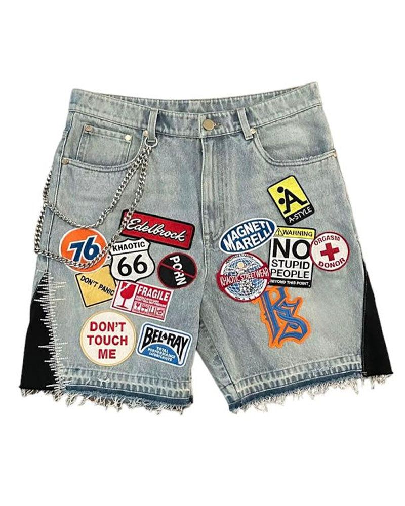 Patch it Up Denim Shorts