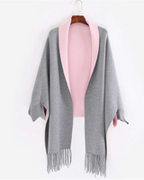 Aesthetica Two-Toned Shawl Coat