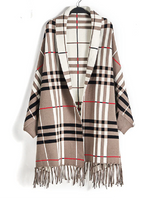 Aesthetica Two-Toned Shawl Coat