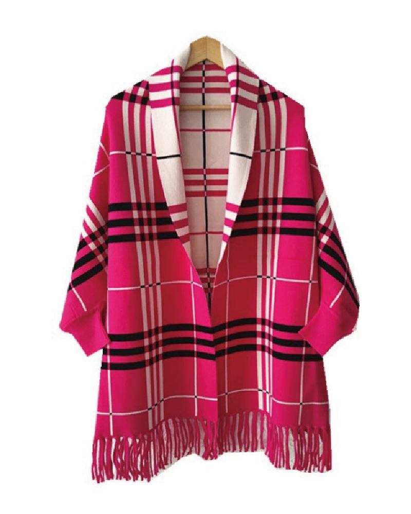 Aesthetica Two-Toned Shawl Coat