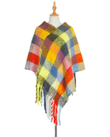 Loving Layers Plaid Poncho