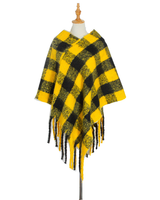 Loving Layers Plaid Poncho