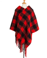 Loving Layers Plaid Poncho