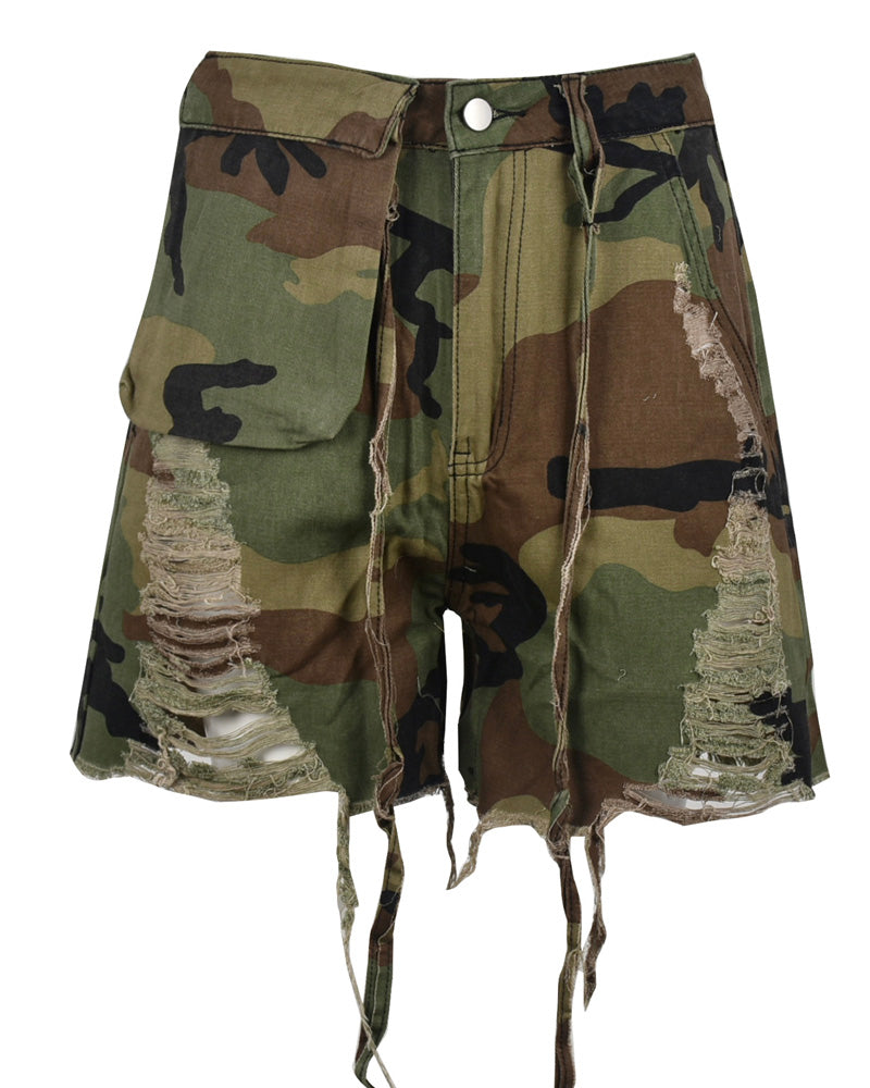 Rebel Camo Shorts