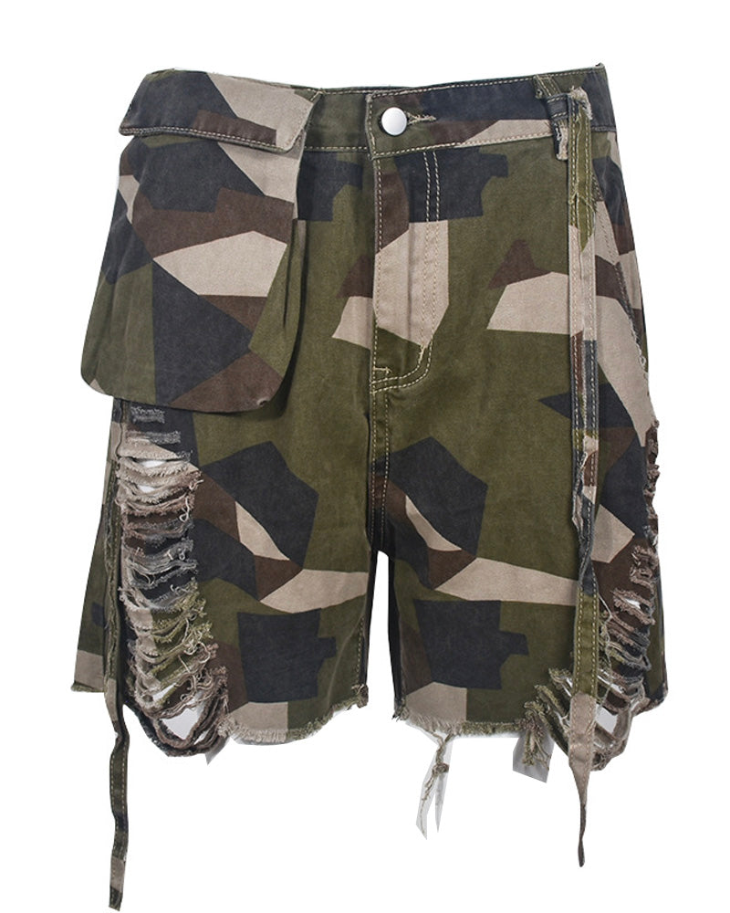 Rebel Camo Shorts