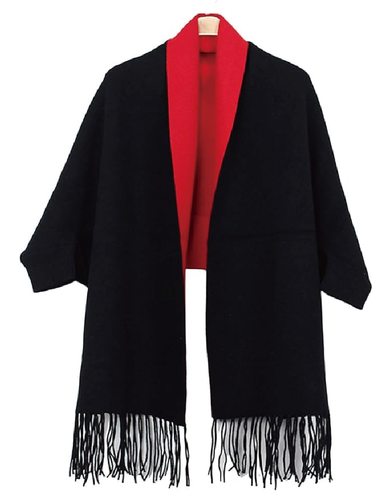 Aesthetica Two-Toned Shawl Coat