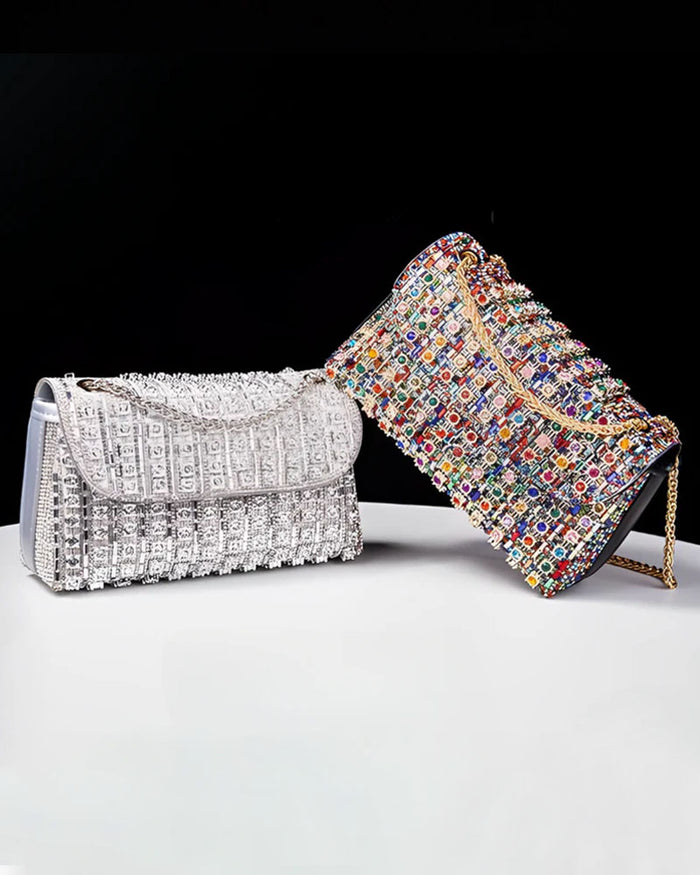 Medium Rhinestone Bag Rhinestone Luxury Bag