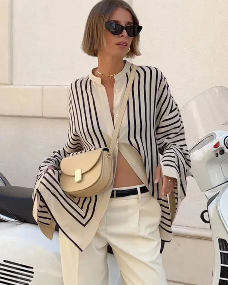 Rich Auntie Cardigan Shirt