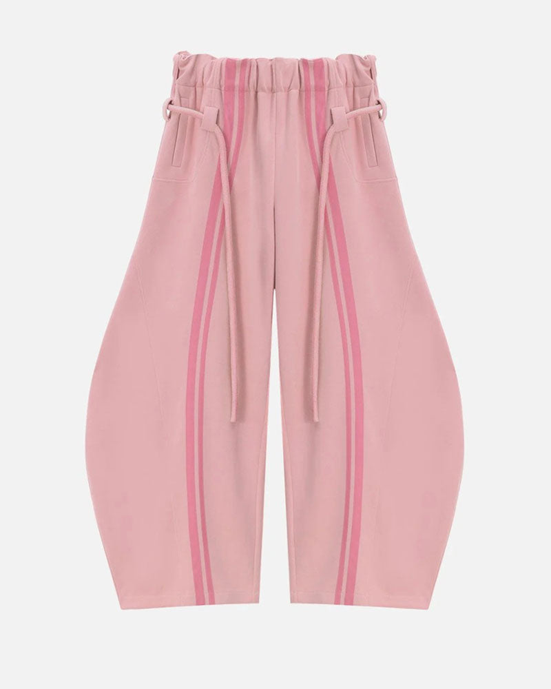 Rope Belt Harem Joggers