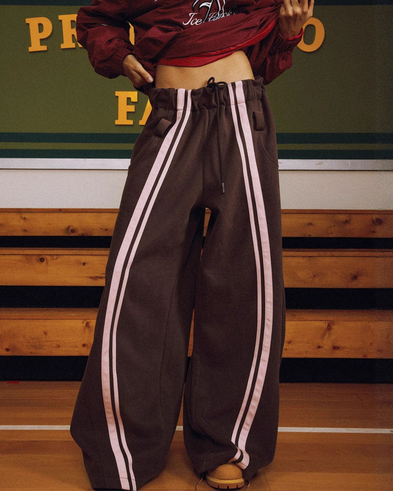 Rope Belt Harem Joggers