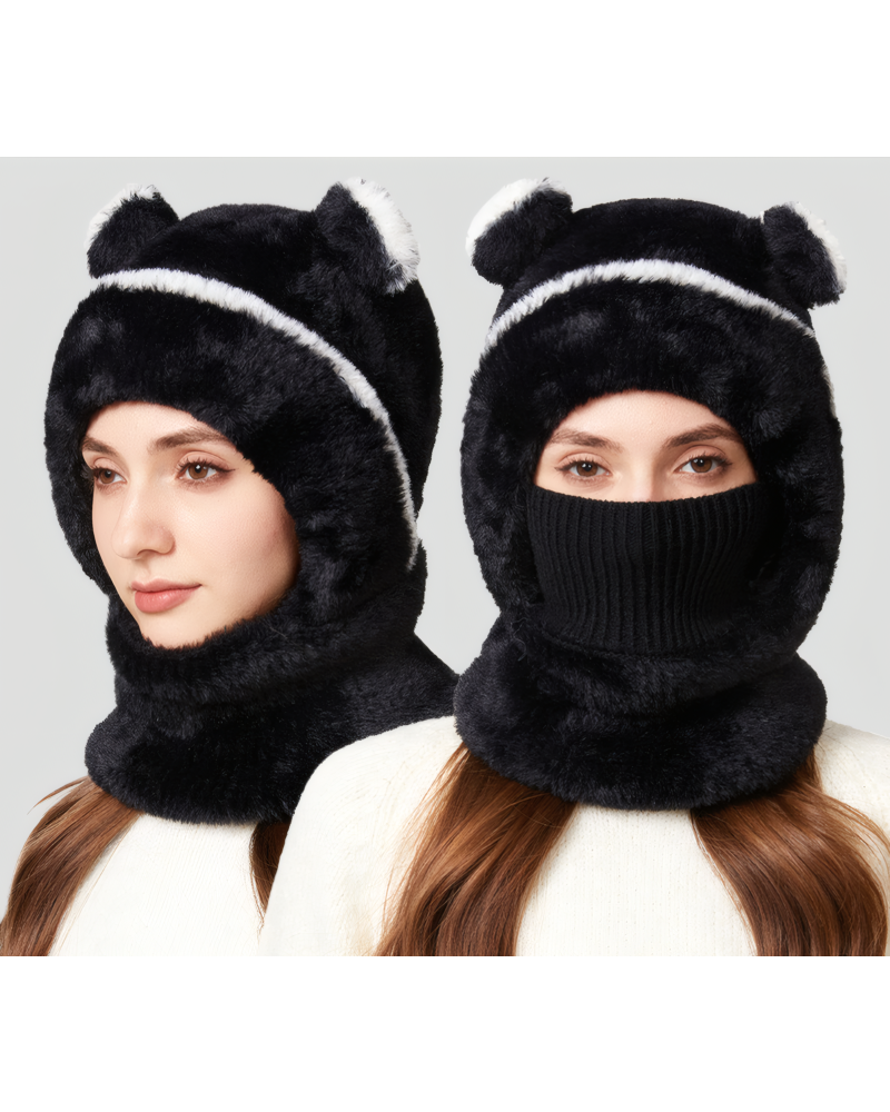 Bear-ear Windproof Hat