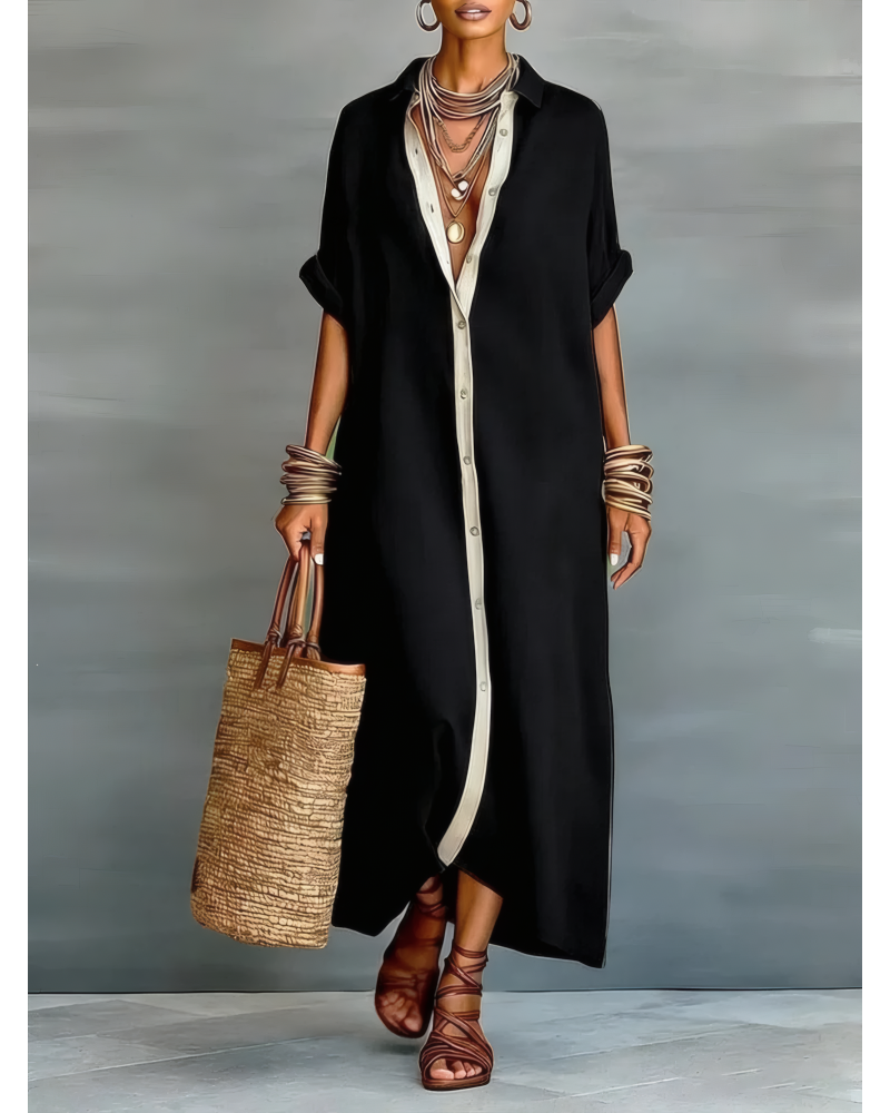 Sunday Drift Shirt Dress