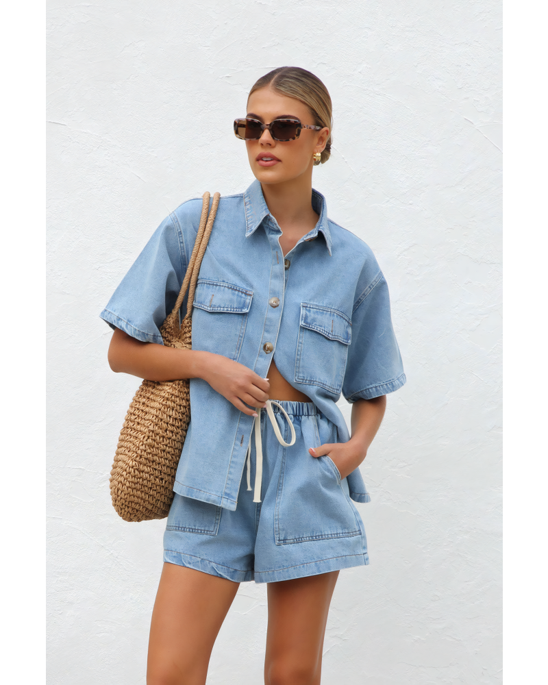 Delaney Denim Set