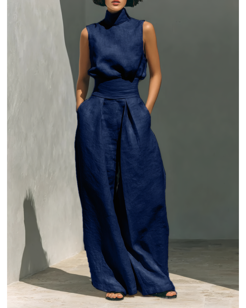 The Sandstone Linen Easy Set