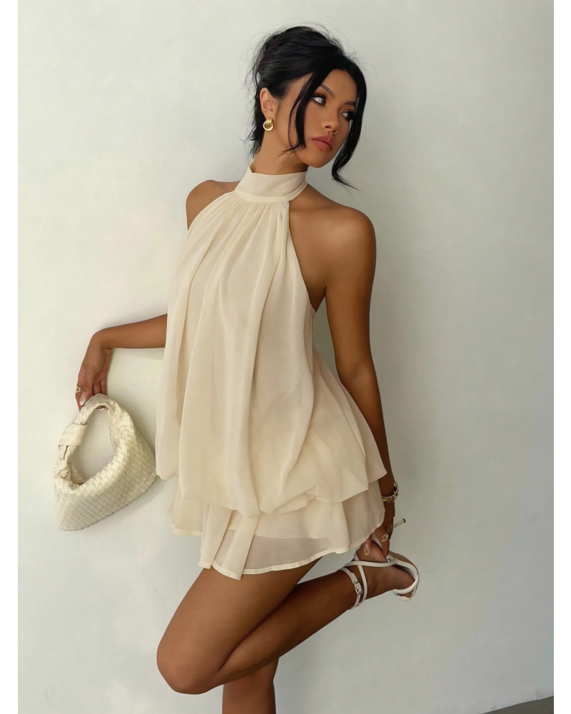 Enya Backless Mini Dress