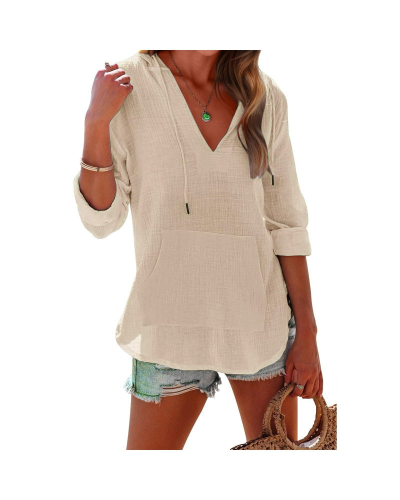 Coastal Breeze Hooded Top