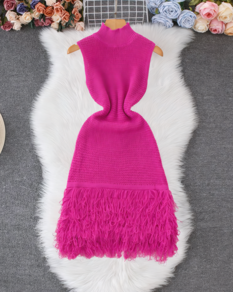 Catalina Crochet Maxi Dress