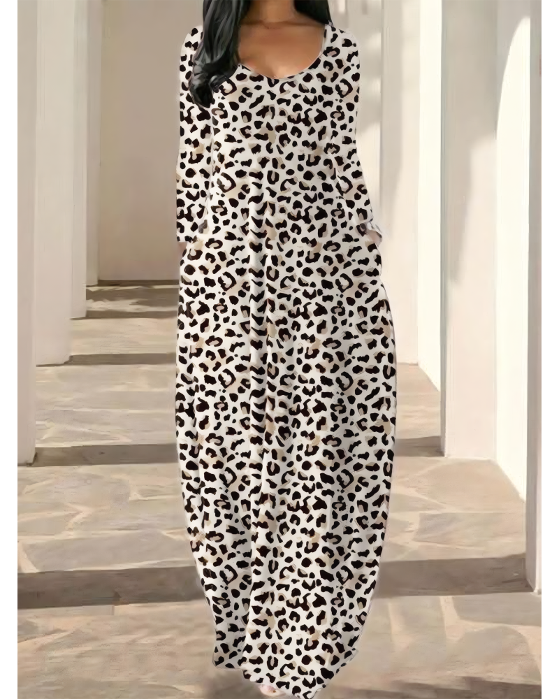 Keep It Cozy Maxi Dress