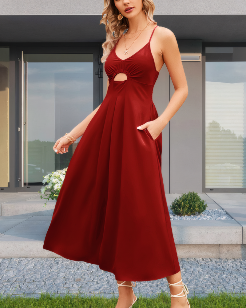 Eleanor Front Cutout Dress